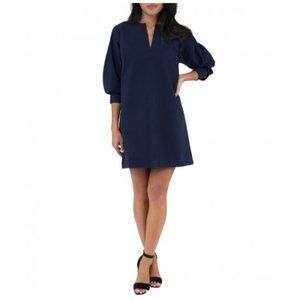 RARE NEW Ann Mashburn Navy Vivi Dress Size Small
